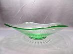 Groene glazen schaal, Ophalen of Verzenden