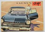 Folder Ford Taunus 17M uit 1958, Verzenden, Gelezen, Ford