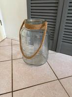 Grote glazen lantaarn, Ophalen, Zo goed als nieuw, Overige materialen, 25 tot 50 cm