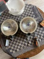 Oldtimer 2 Hella verstralers type Rallye 1000 me covers, Auto-onderdelen, Verlichting, Ophalen of Verzenden, Gebruikt
