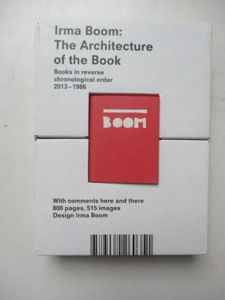 Irma Boom – Biography in Books (2013-1986), Boeken, Kunst en Cultuur | Fotografie en Design, Zo goed als nieuw, Overige onderwerpen