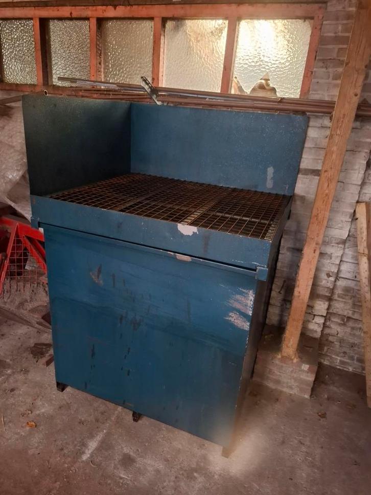 Dubbelwandige Lekbak 1000L, Antiek en Kunst, Antiek | Gereedschap en Instrumenten, Ophalen of Verzenden