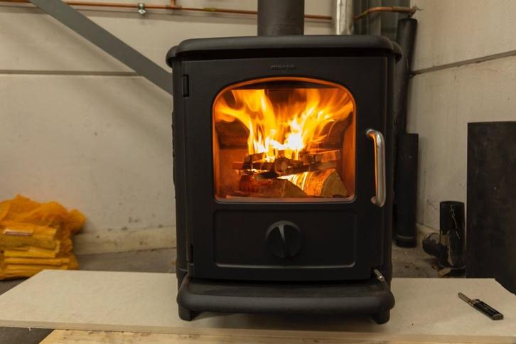 Morso Houtkachel, Huis en Inrichting, Kachels, Zo goed als nieuw, Vrijstaand, Houtkachel, Hout, Ophalen