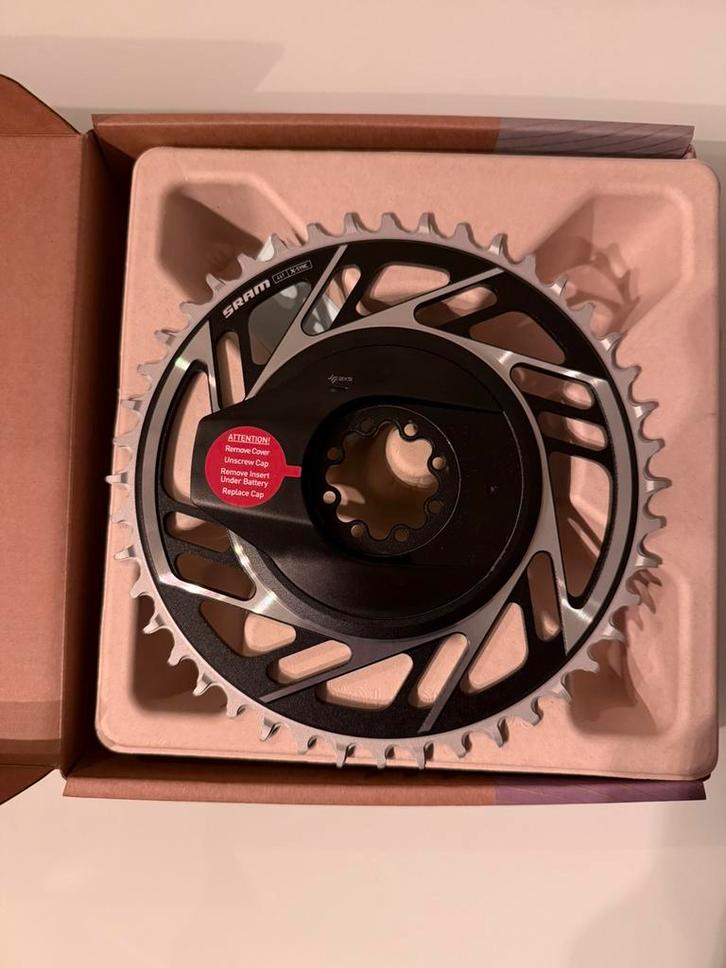 Sram Red E1 XPLR Quarq powermeter 44T, Fietsen en Brommers, Fietsonderdelen, Zo goed als nieuw, Racefiets, Crankstel of Pedalen