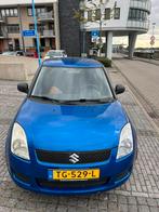 Suzuki Swift 1.3 5D 2009 Blauw, Auto's, Voorwielaandrijving, Euro 5, Stof, Zwart