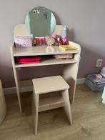 Petité Amelie make up tafel kinderen, Huis en Inrichting, Tafels | Kaptafels, Ophalen of Verzenden, Zo goed als nieuw, 50 tot 100 cm