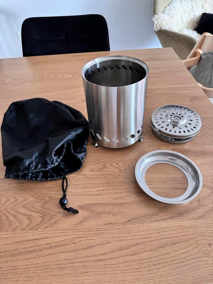 Draagbare Firepit voor Karpervissen, Watersport en Boten, Hengelsport | Karpervissen, Nieuw, Ophalen of Verzenden