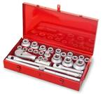 Doppenset 21 delig  ( 30 - 80 mm ), Ophalen of Verzenden