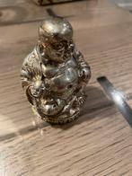 Zilveren Boeddha Beeldje - 7 cm, Antiek en Kunst, Ophalen
