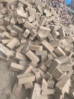 Gebakken dikformaat. Geel/oker, Tuin en Terras, Tegels en Klinkers, Ophalen, Gebruikt, Keramiek, Klinkers