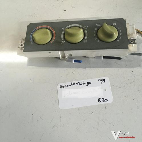 Renault Twingo 1999 Kachelbedieningspaneel, Auto-onderdelen, Dashboard en Schakelaars, Gebruikt, Ophalen of Verzenden