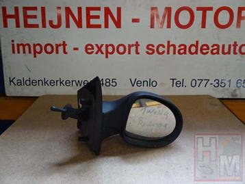 Renault Twingo Spiegel Rechts Zwart Manueel 2007 - 2014 beschikbaar voor biedingen