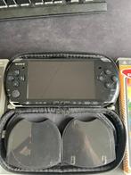 PSP 3001 + games, 1 speler, Ophalen of Verzenden, Gebruikt