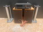 B&W DM4 speaker set (evt met versterker en stands), Audio, Tv en Foto, Zo goed als nieuw, 120 watt of meer, Front, Rear of Stereo speakers