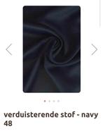 Verduisterende stof - Navy, Blauw, 120 cm of meer, Ophalen of Verzenden, Polyester