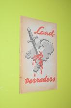 Landverraders- - brochure- (zj)-, Gelezen, Ophalen of Verzenden, Tweede Wereldoorlog, Overige onderwerpen