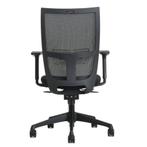 Euroseats Curve Bureaustoel Zwart Netweave NENEN1335, Huis en Inrichting, Bureaustoelen, Zwart, Nieuw, Ophalen of Verzenden, Bureaustoel