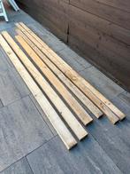 Hout balkjes, Doe-het-zelf en Verbouw, Hout en Planken, Ophalen of Verzenden, Zo goed als nieuw, 50 mm of meer, Balk