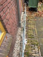 Zinken dakgoot, ongeveer 5,60 lang., Ophalen, Overige typen, Zo goed als nieuw, Minder dan 5 m²