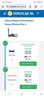 Crosstrainer Focus Fox 3, Ophalen, Zo goed als nieuw, Crosstrainer