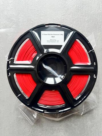 PLA Pro filament rood! beschikbaar voor biedingen