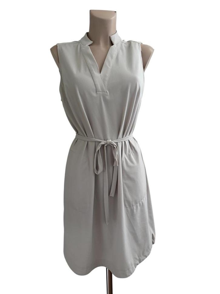 Jane Lushka jurk NIEUW S, Kleding | Dames, Jurken, Nieuw, Maat 36 (S), Beige, Onder de knie, Ophalen of Verzenden
