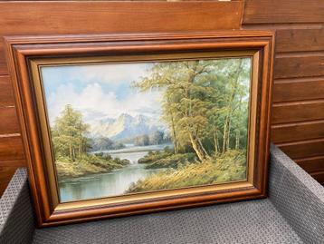 Mooi landschap schilderij beschikbaar voor biedingen