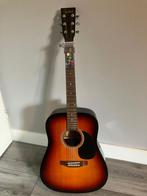 Vanderson Akoestische Gitaar + Hoes, Muziek en Instrumenten, Snaarinstrumenten | Gitaren | Akoestisch, Ophalen, Gebruikt, Western- of Steelstringgitaar