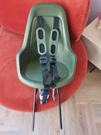 Bobike Mini One Voorzitje - Olive Green, Fietsen en Brommers, Fietsaccessoires | Fietsstoeltjes, Gebruikt, Voorzitje, Ophalen of Verzenden