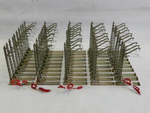50 stuks Märklin bovenleiding rijmasten 7009, Hobby en Vrije tijd, Modeltreinen | H0, Gebruikt, Overige typen, Gelijkstroom of Wisselstroom