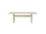 ferm LIVING Rink Eettafel 200 x 90 cm Eggshell | €1829, nu, Nieuw, Vijf personen of meer, Ferm Living, Ferm Living