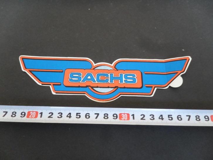 sticker SACHS, Verzamelen, Stickers, Zo goed als nieuw, Bedrijf of Vereniging, Ophalen