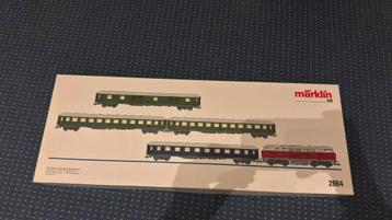 Marklin 2864 MFX digitaal, persoonwagons met led beschikbaar voor biedingen