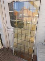 Mooi glas in lood raam, Doe-het-zelf en Verbouw, Glas en Ramen, Ophalen, Gevelraam of Ruit, Gebruikt, Glas in lood
