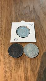 1 gulden Wilhelmina 1897 zilver (nog 3x), Postzegels en Munten, Munten | Nederland, 1 gulden, Zilver, Ophalen of Verzenden, Koningin Wilhelmina