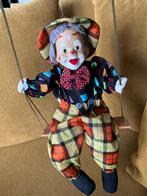Clown Pop op Schommel Vintage Zeer Goede Staat, Ophalen of Verzenden, Gebruikt, Pop