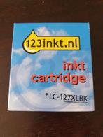 123 inkt cartridge LC-127XLBK, Computers en Software, Printerbenodigdheden, Ophalen of Verzenden, Nieuw, Cartridge, 123inkt.nl