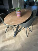 Eettafel met 4 stoelen - eethoek, Huis en Inrichting, Tafels | Eettafels, Ophalen, 100 tot 150 cm, 200 cm of meer, Zo goed als nieuw
