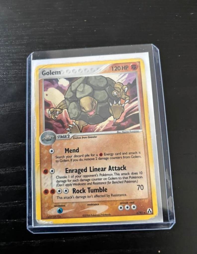 Pokémon Kaarten Golem Holo 3/115 Legend Maker, Ophalen of Verzenden, Zo goed als nieuw