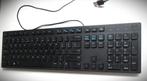Toetsenbord Dell~Zwart~Computertoetsenbord~44 cm, Computers en Software, Toetsenborden, Ophalen of Verzenden, Qwerty, Zo goed als nieuw