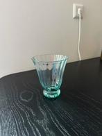 Blauwgroen Glas - Elegant Design Glaswerk, Ophalen, Zo goed als nieuw, Waterglas
