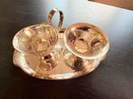 Vintage Sola Zilver Melk en Suikerstel Jaren 60, Antiek en Kunst, Antiek | Bestek, Ophalen of Verzenden