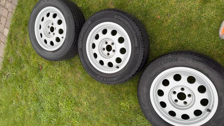 Lichtgewicht (gesmede ) Pepperpots velgen 5x100, Auto-onderdelen, Banden en Velgen, Banden en Velgen, All Season, 15 inch, 195 mm