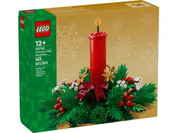 Lego Kersttafeldecoratie (40743) Nieuw beschikbaar voor biedingen