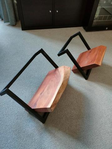 Industriële wandplanken set beschikbaar voor biedingen