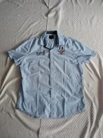 PME Legend overhemd korte mouw 3XL / Xxxl licht blauw, Pall Mall PME Legend, Zo goed als nieuw, Overige halswijdtes, Verzenden
