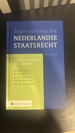 Beginselen van het Nederlands staatsrecht, Sociale wetenschap, Ophalen of Verzenden, A.D. Belinfante; J.L. de Reede, Zo goed als nieuw