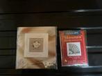 2 borduurpakketjes, Hobby en Vrije tijd, Borduren en Borduurmachines, Ophalen of Verzenden, Nieuw, Handborduren, Borduurpakket