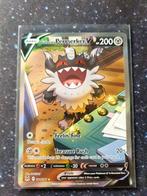 Pokémon kaart Galarian Perrserker V #184 Lost Origin, Ophalen of Verzenden, Zo goed als nieuw, Losse kaart