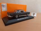 Mercedes Benz 280SE 3.5 Coupe 1970 zwart van Maxichamps 1:43, Hobby en Vrije tijd, Modelauto's | 1:43, Overige merken, Auto, Nieuw